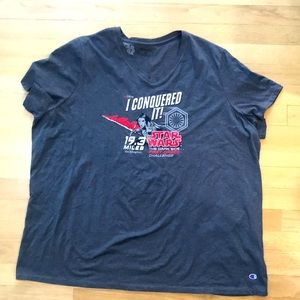 Champion  v neck tee